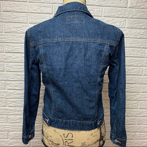 Women's size Small Vintage Old Navy cropped jean jacket - Picture 8 of 12